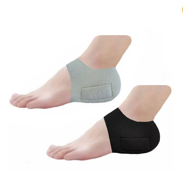Kid’s 2 Pairs Combo Set Foot Heel Arch Pain Pressure Neoprene Gel Silicone Cushioning Sleeve