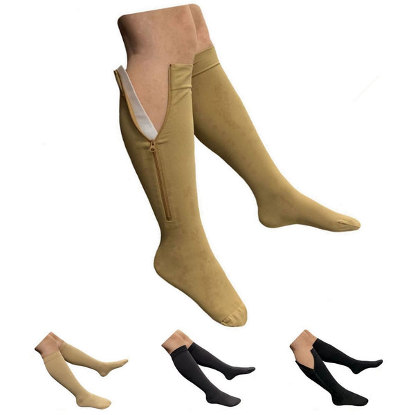 Closed Toe 20-30 mmHg Firm Compression Circulation Leg Swelling Calf Socks
